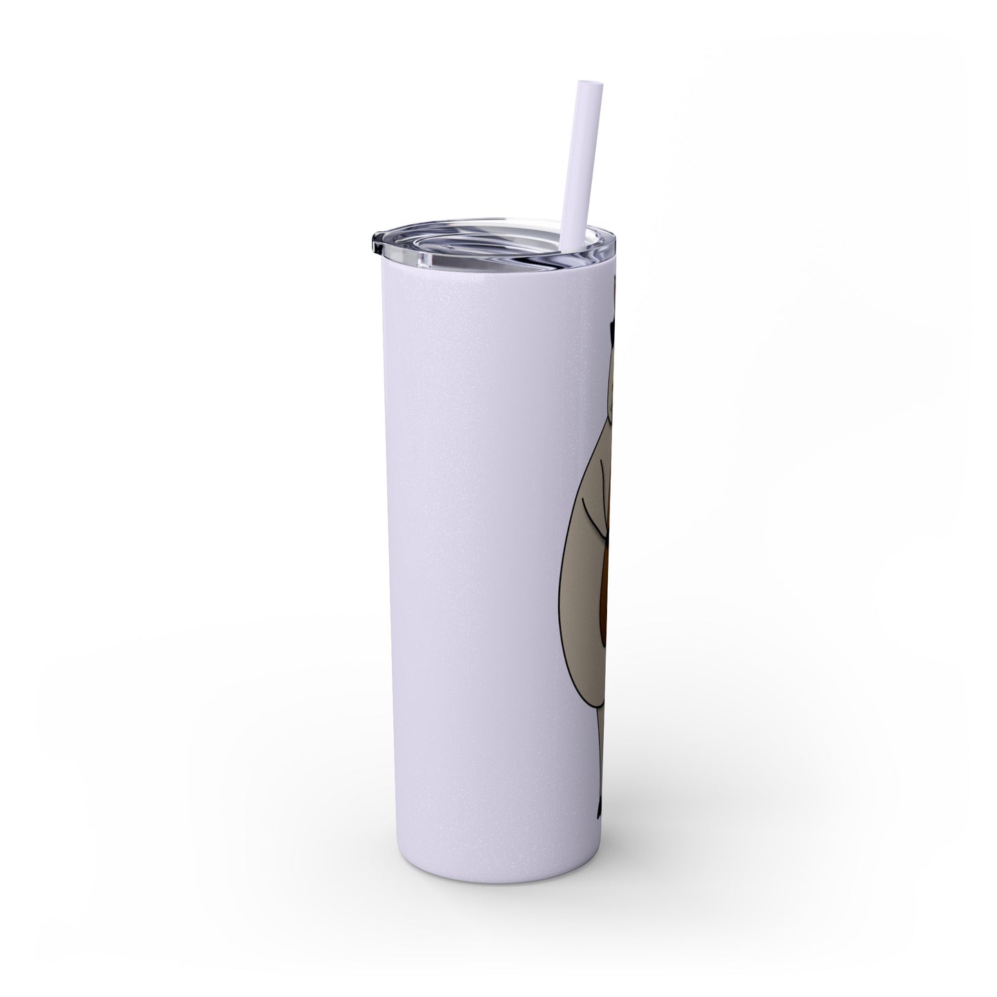 Skinny Tumbler with Straw, 20oz
