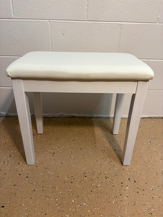 Digital Piano Bench White