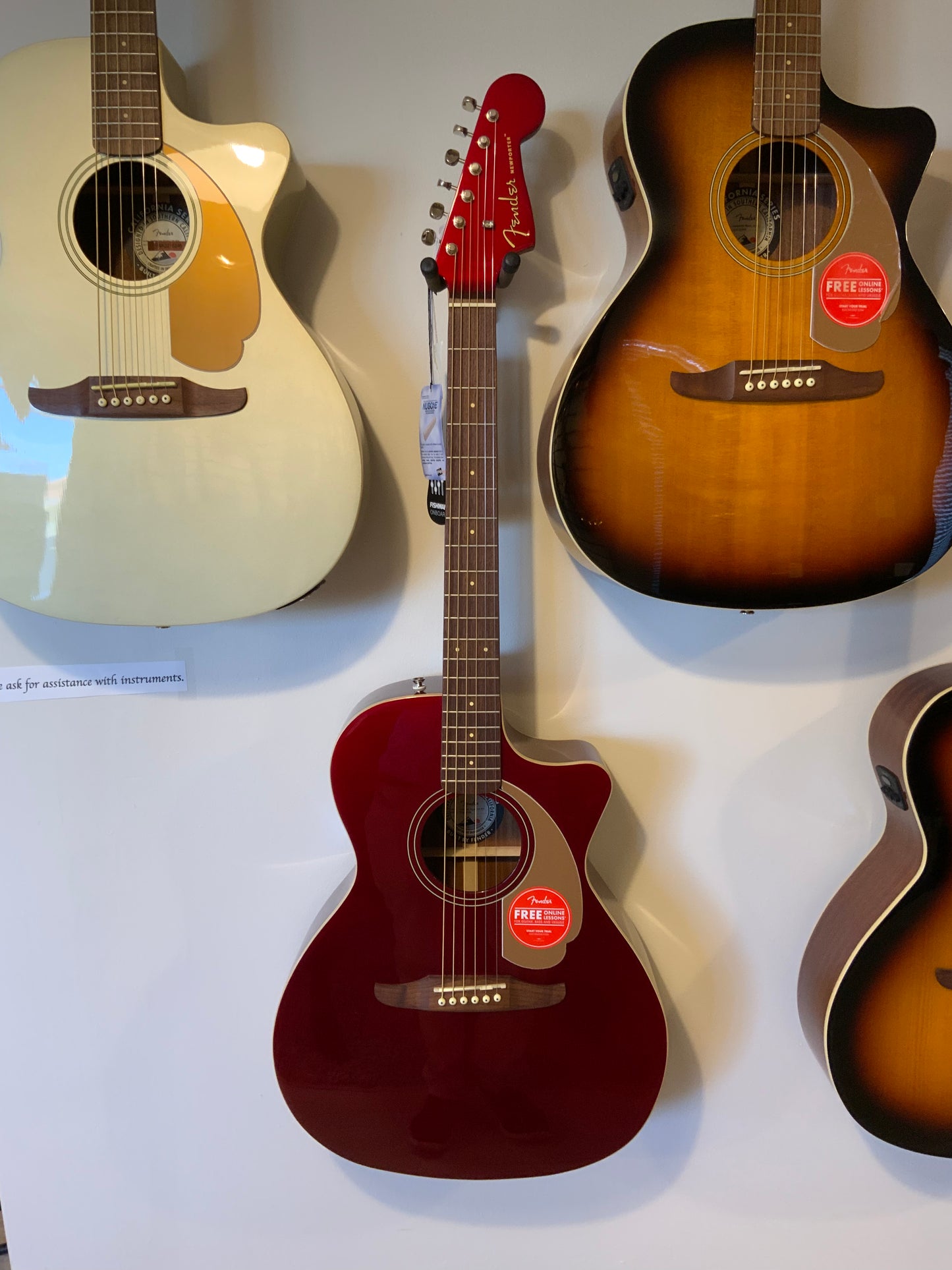 Fender Newporter Player CAR WN