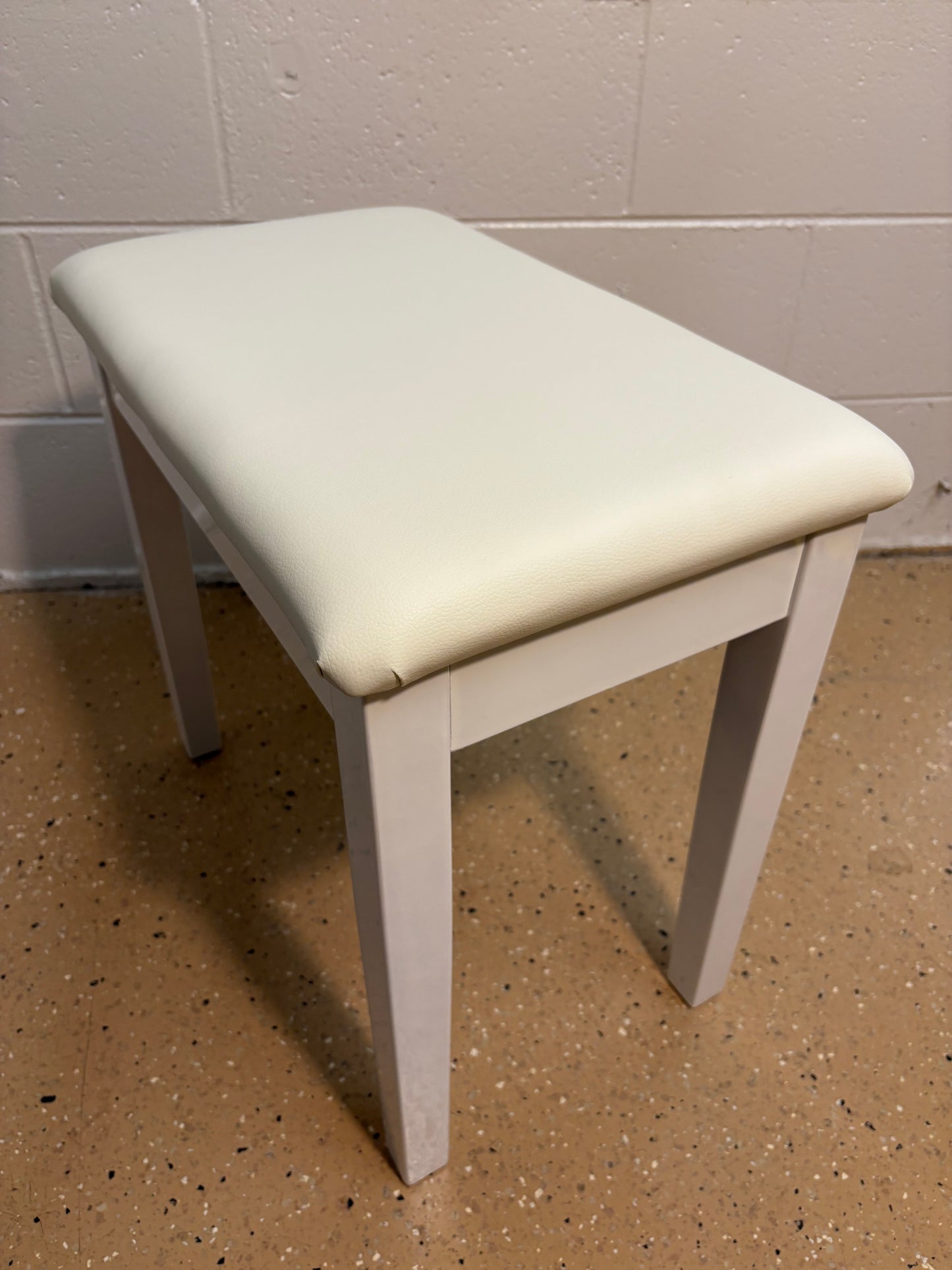 Digital Piano Bench White