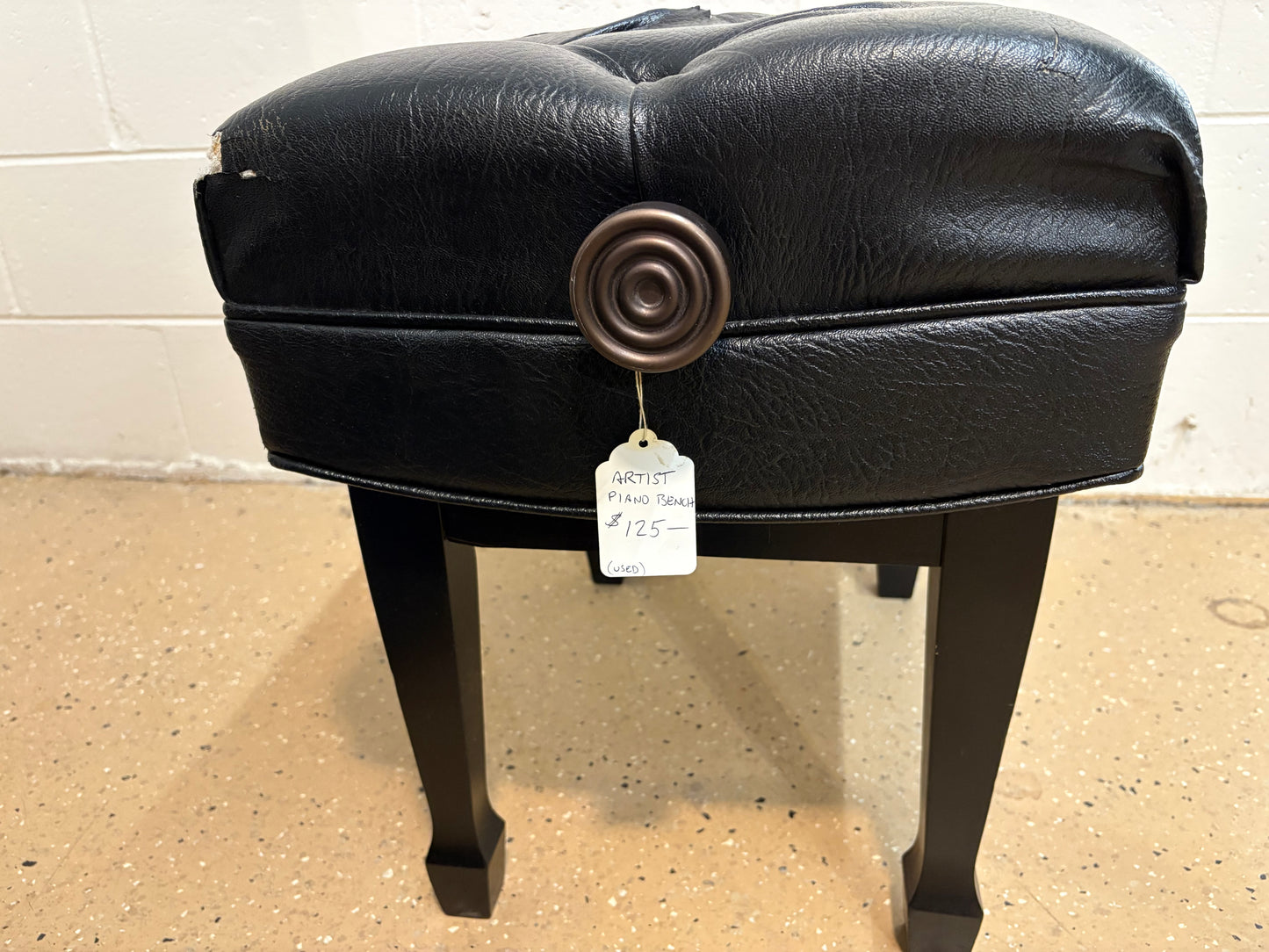 Artist Piano Bench Used