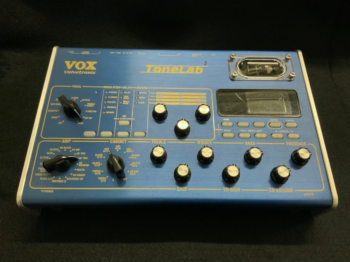 Vox Valvetronix ToneLab with Vox VC-12 Foot Controller