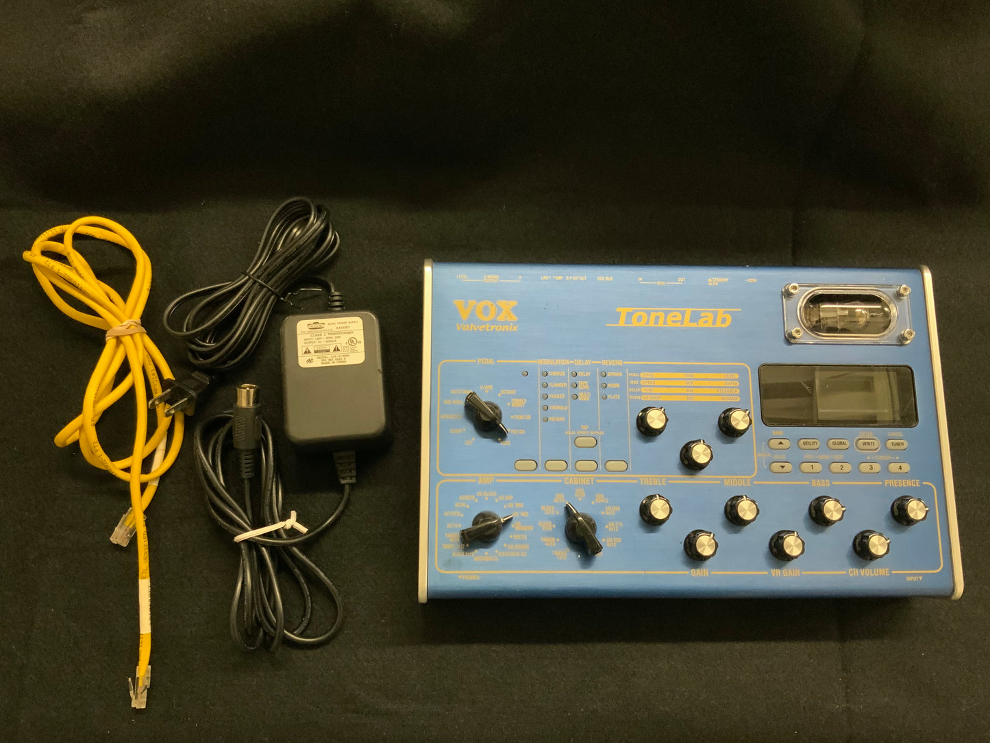 Vox Valvetronix ToneLab with Vox VC-12 Foot Controller