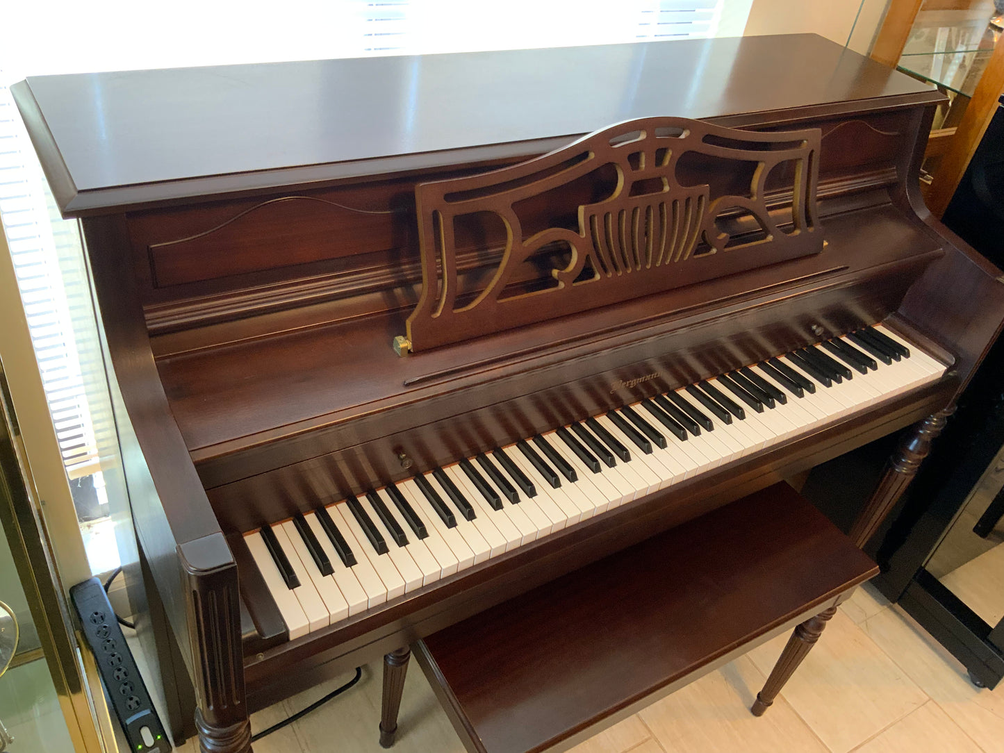 Bergmann AF-108 Heritage Series Upright Piano by Young Chang