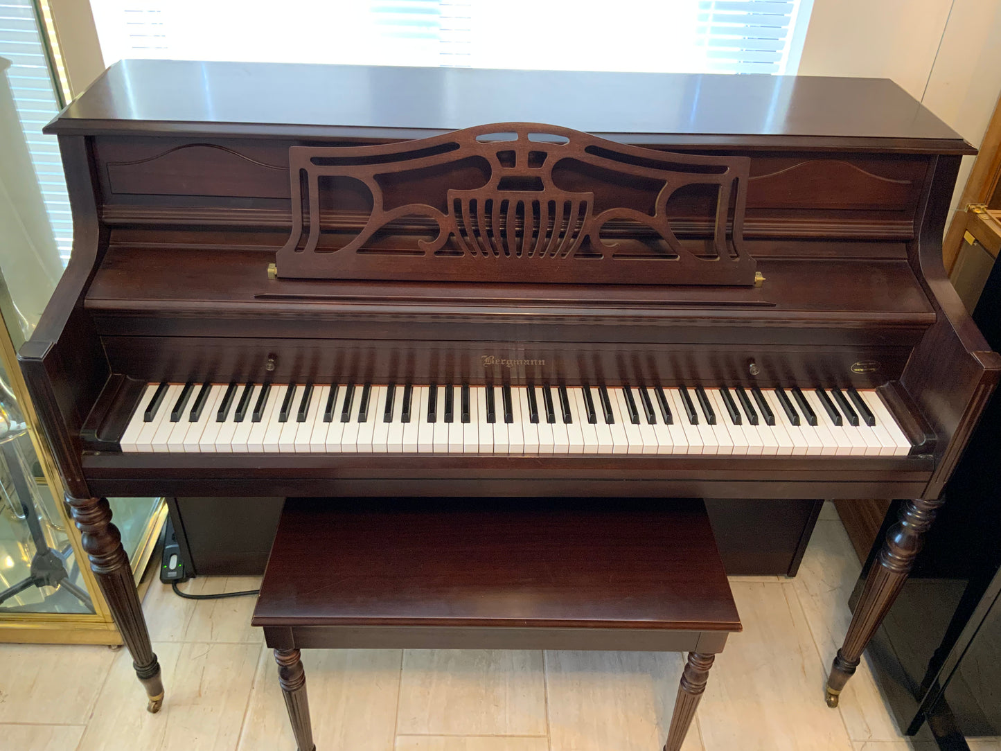 Bergmann AF-108 Heritage Series Upright Piano by Young Chang
