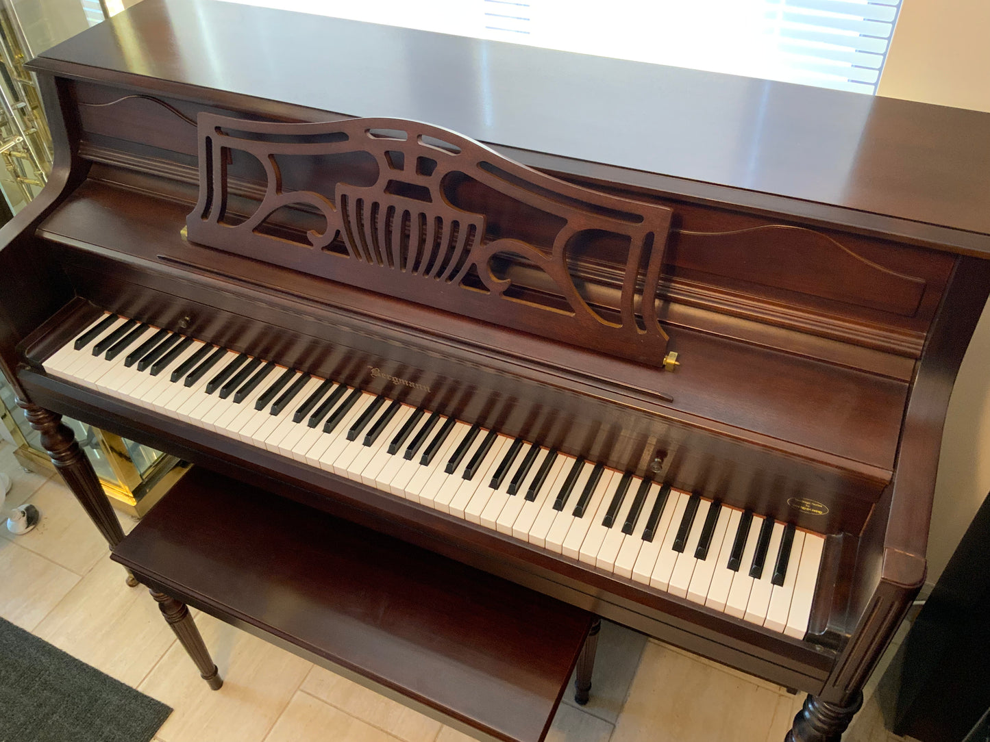 Bergmann AF-108 Heritage Series Upright Piano by Young Chang