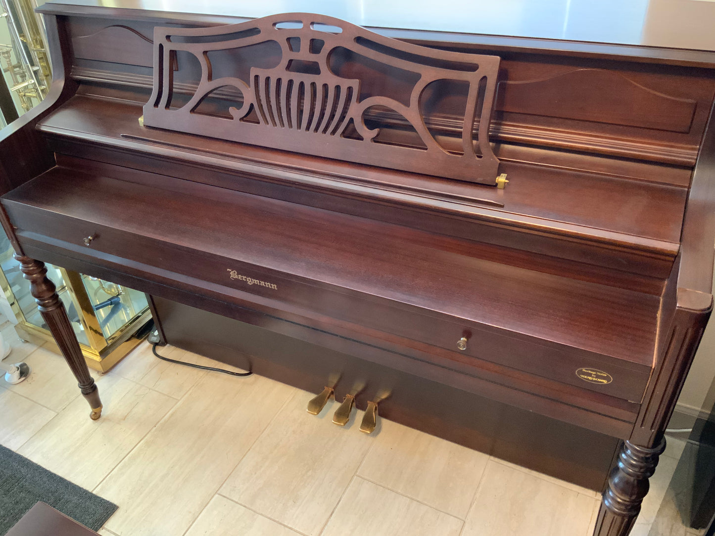 Bergmann AF-108 Heritage Series Upright Piano by Young Chang