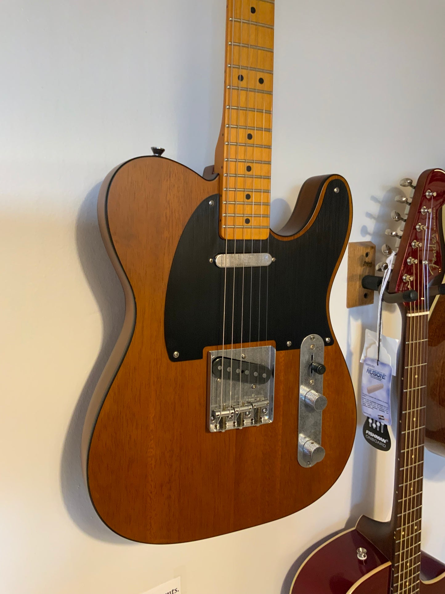 Squier 40th Anniversary Telecaster Vintage Edition Satin Mocha (used-near mint factory 2nd)