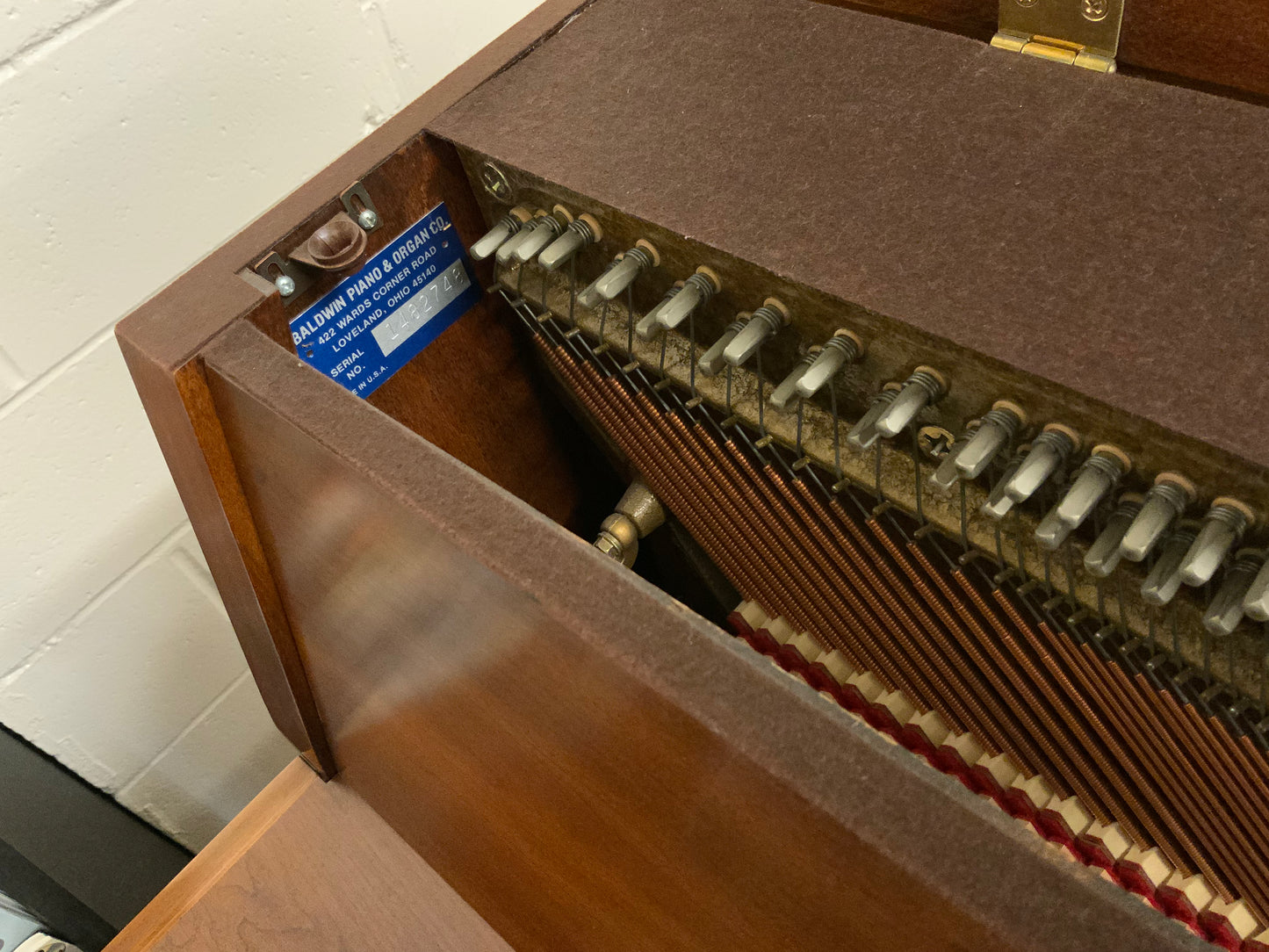 Baldwin 2056 Acrosonic Upright Piano - 1990