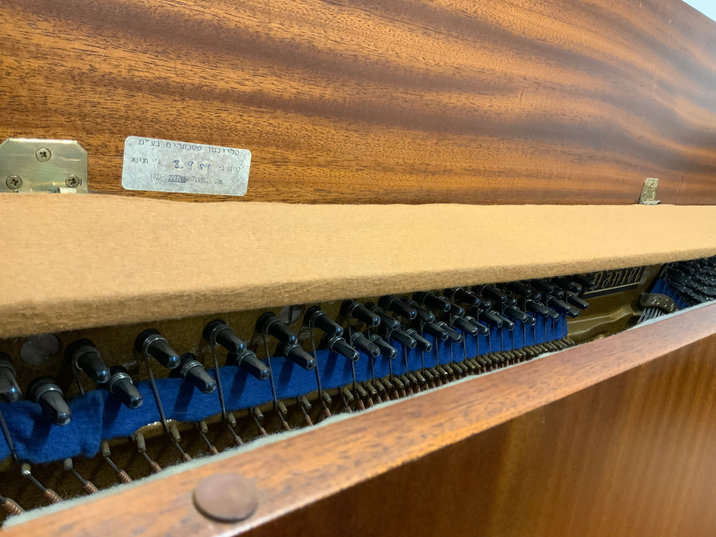 Daniel Satin Walnut Upright Piano