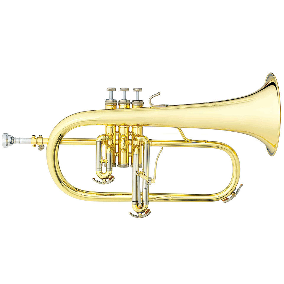 B&S Challenger I Series 3145G Flugelhorn Gold Brass Bell BS3145G-1-0