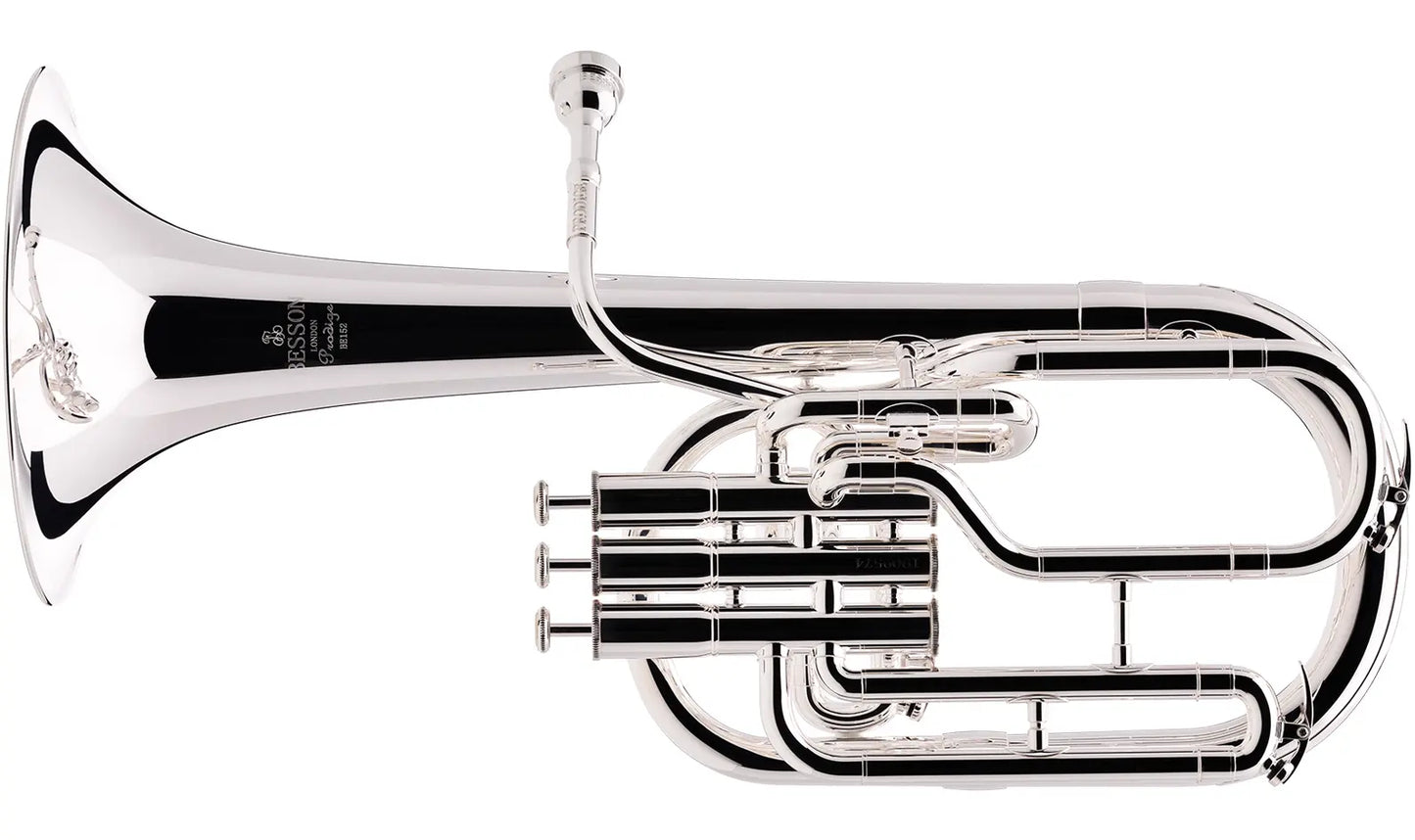 Hans Hoyer Prodige 152 Eb Tenor Horn Silver Plated BE152-2-0