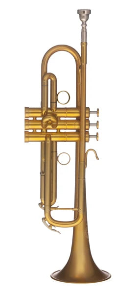 B&S X Series MBX3 Heritage Bb Trumpet Christian Martinez Brushed Gold Lacquer BSMBXHLR-8M-0D