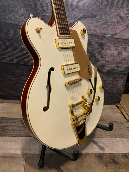 Gretsch Electromatic LTD Pristine Center Block Double-Cut Electric Guitar - White Gold (used, excellent condition)