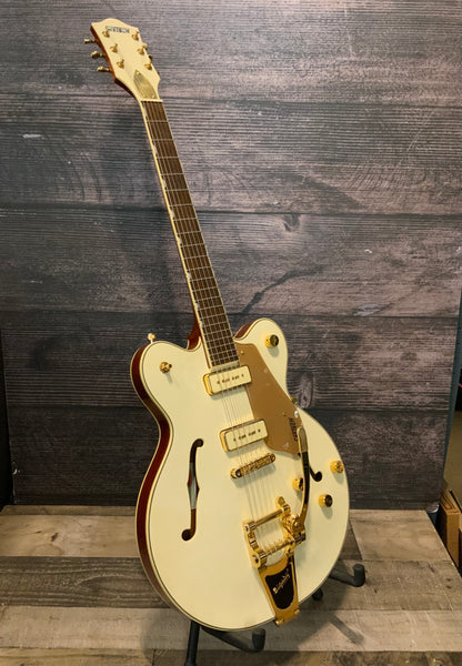Gretsch Electromatic LTD Pristine Center Block Double-Cut Electric Guitar - White Gold (used, excellent condition)