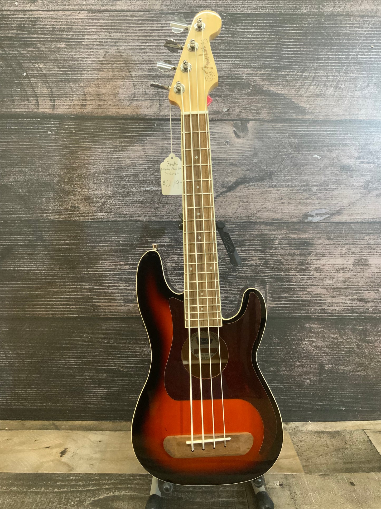 Fender Fullerton P-Bass Uke Sunburst