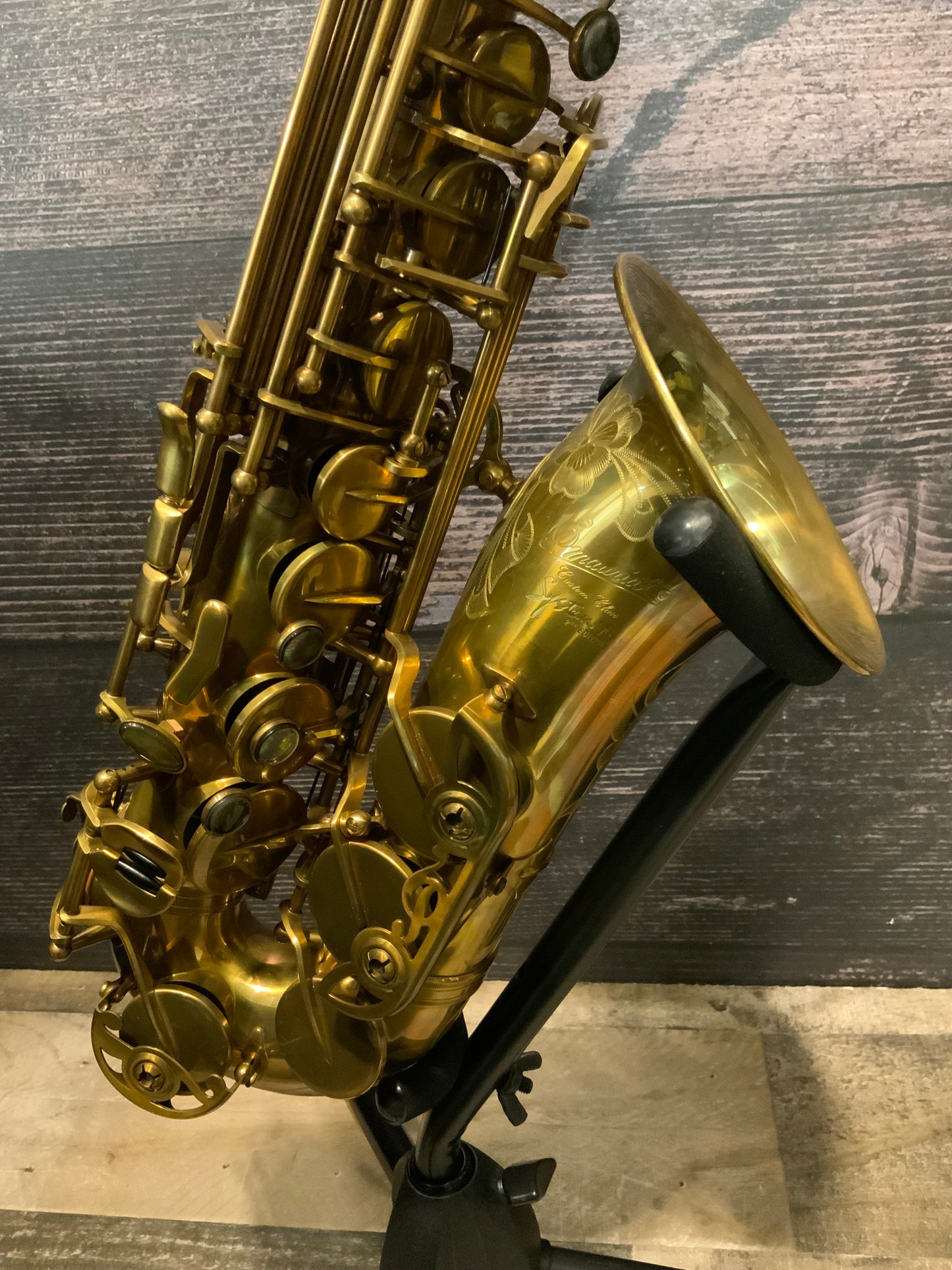 P. Mauriat System 76 Alto Saxophone SYSTEM-76AUL - Unlacquered Raw Brass