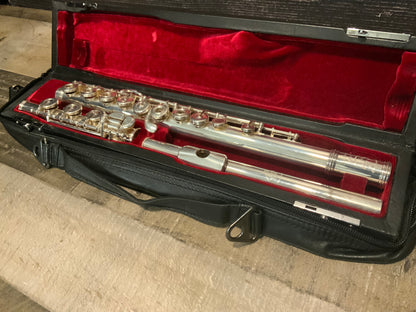 Gemeinhardt 33SB Open-Hole Professional Silver Flute (used, very good condition)