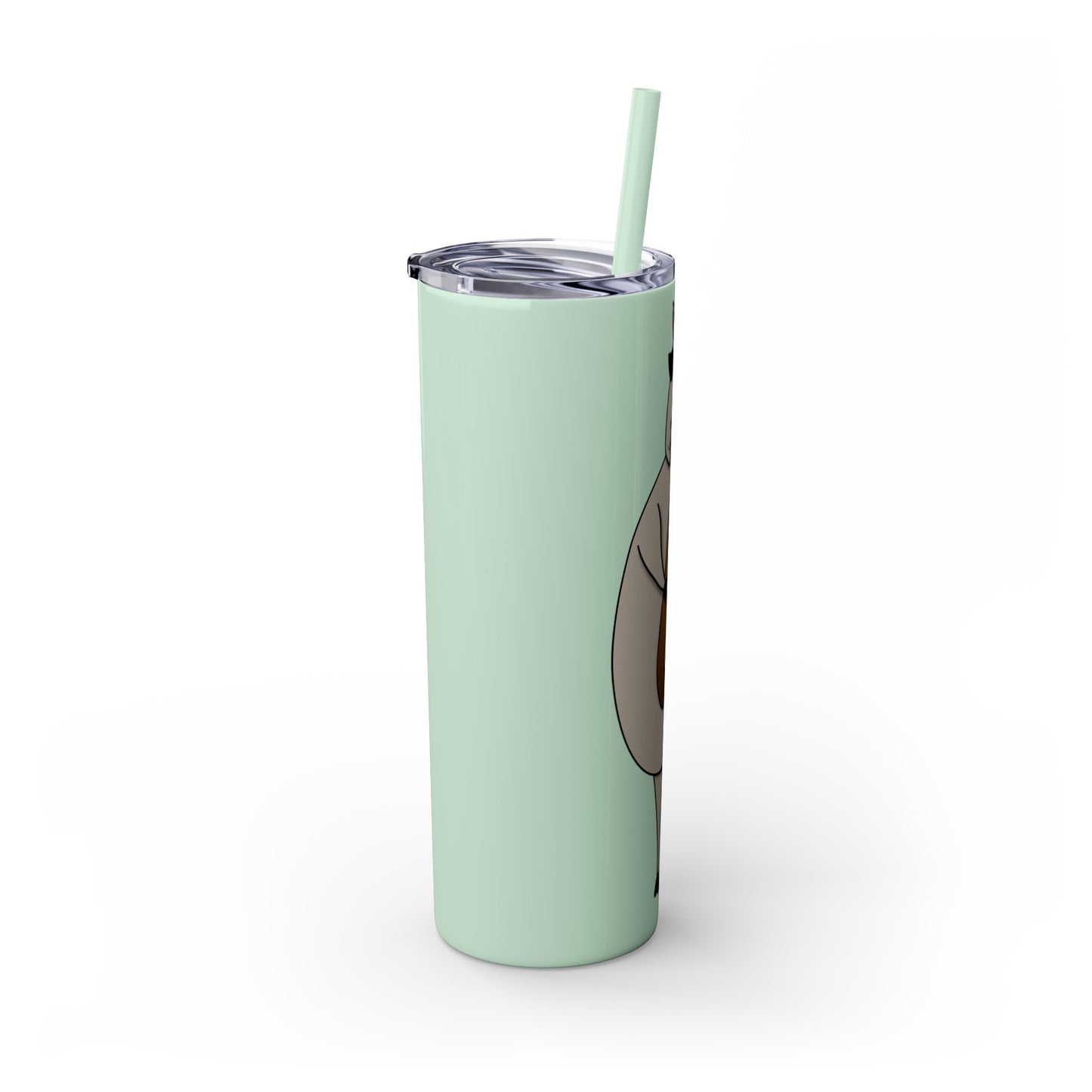 Skinny Tumbler with Straw, 20oz