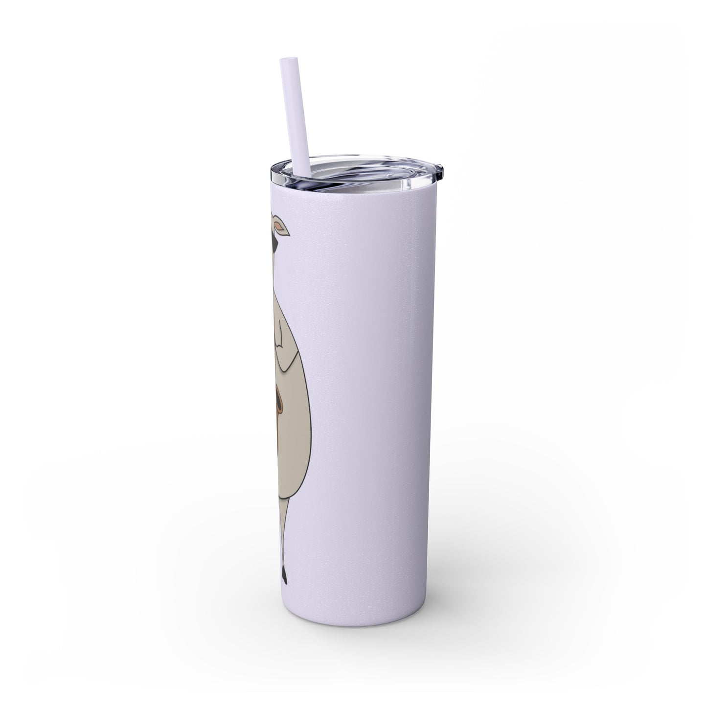 Skinny Tumbler with Straw, 20oz