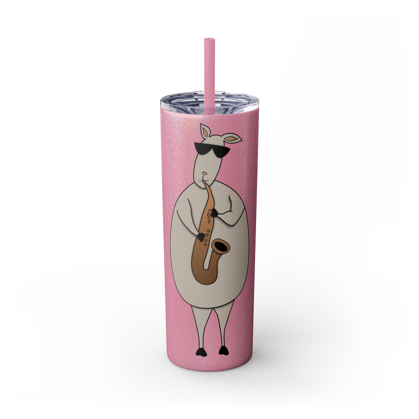 Skinny Tumbler with Straw, 20oz