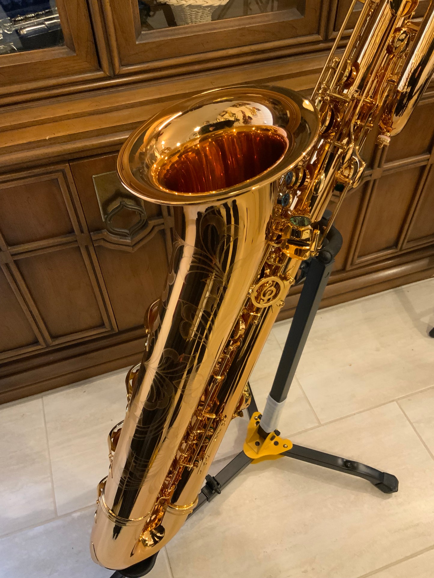 P. Mauriat PMB-301GL Baritone Saxophone - Gold Lacquer