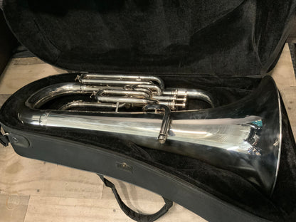 Besson BE162-2-0 Prodige 3-Valve Bb Euphonium - Silver Plated (used/B-stock demo - Excellent condition)