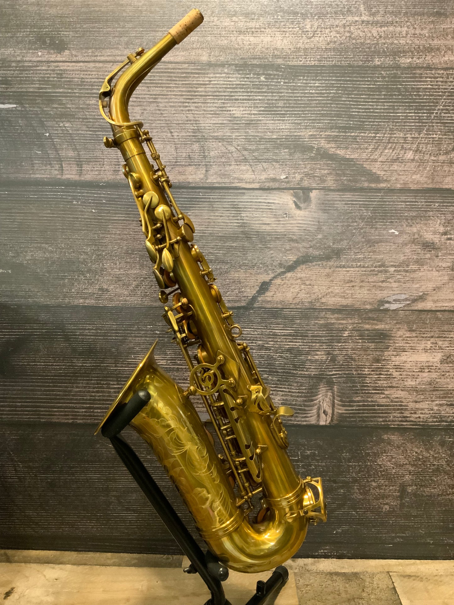 P. Mauriat System 76 Alto Saxophone SYSTEM-76AUL - Unlacquered Raw Brass