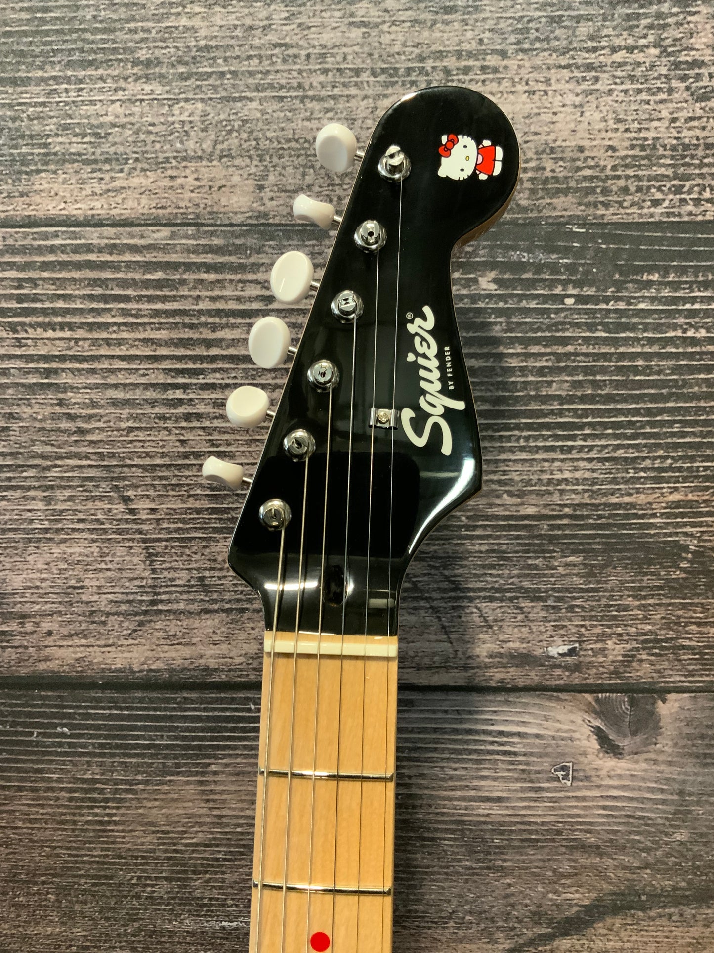 Squier Hello Kitty Stratocaster - Black Finish