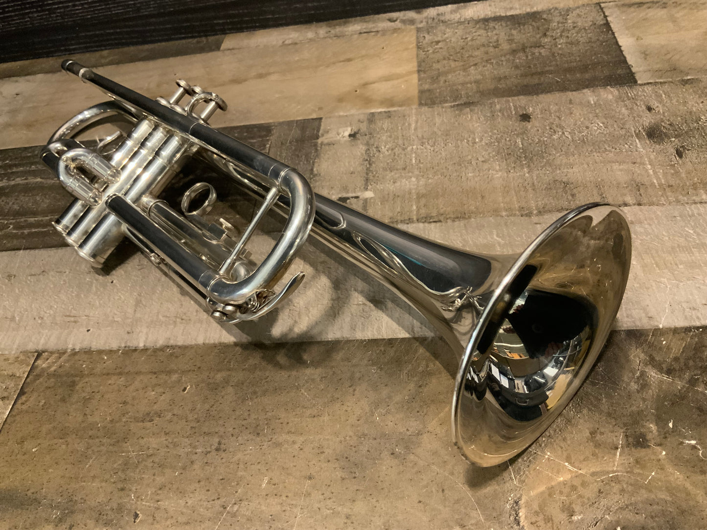 Yamaha YTR2335 Silver Plated Trumpet (used, good condition)