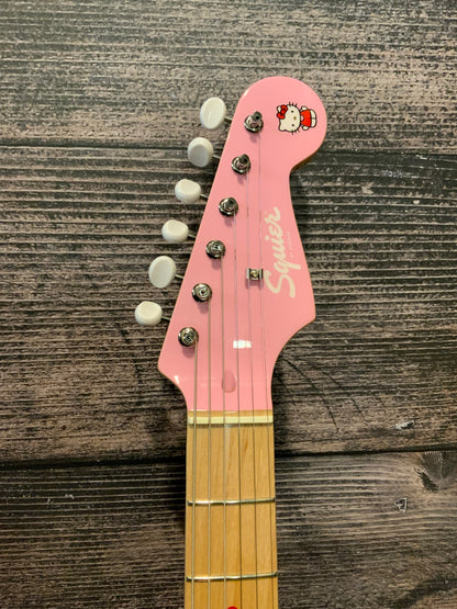 Squier Hello Kitty Stratocaster - Pink Finish