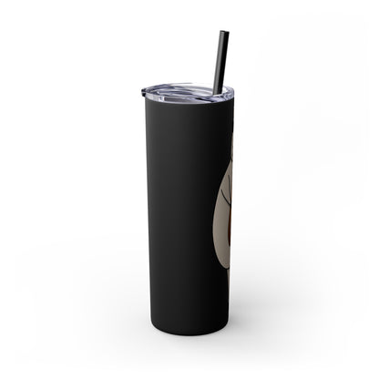 Skinny Tumbler with Straw, 20oz