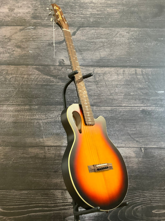 Gruhn Versitar Thinline AM9488 Sitka/Ash Acoustic/Electric Guitar