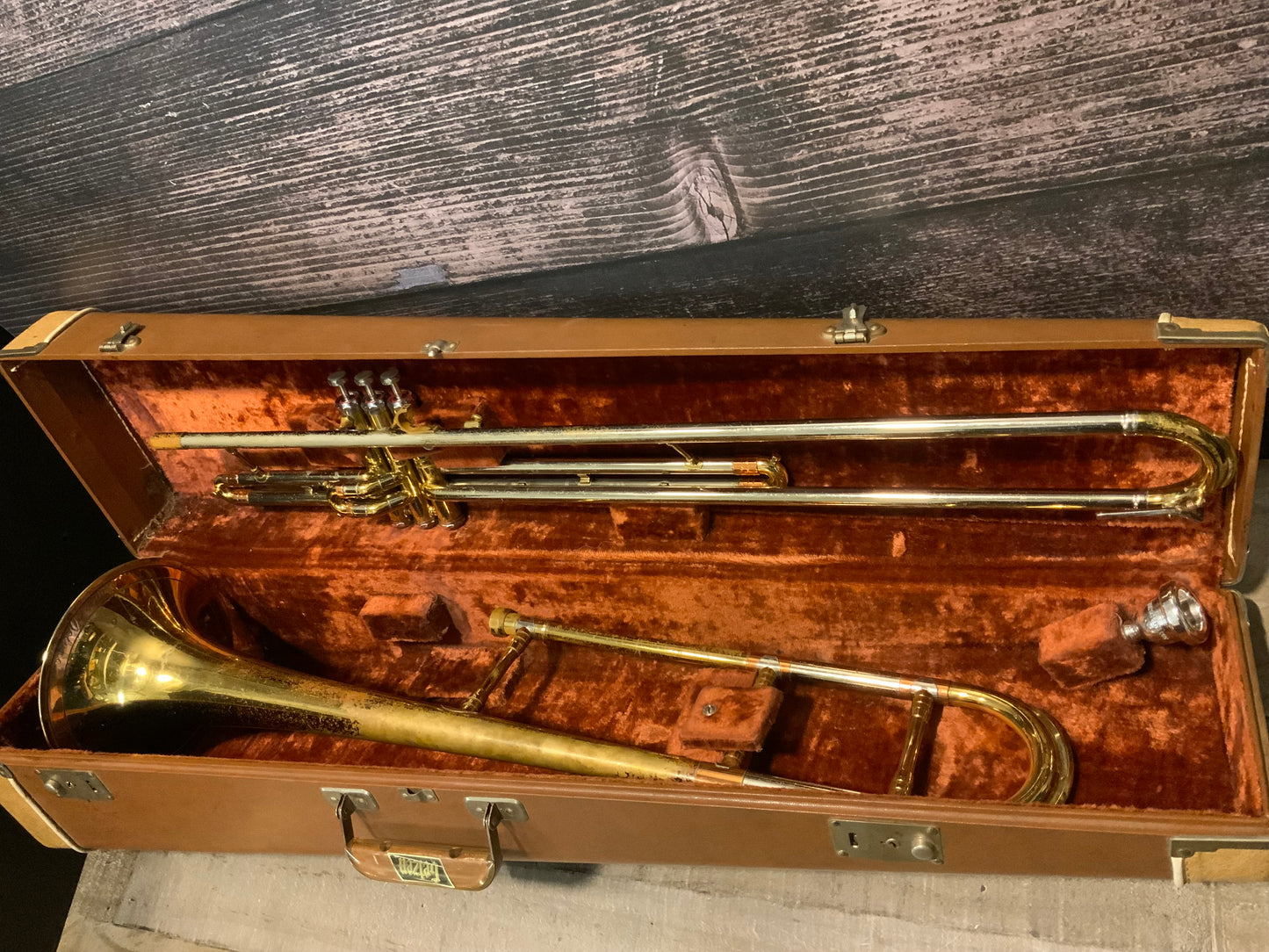 Getzen Super Deluxe Valve Trombone (vintage, good condition)