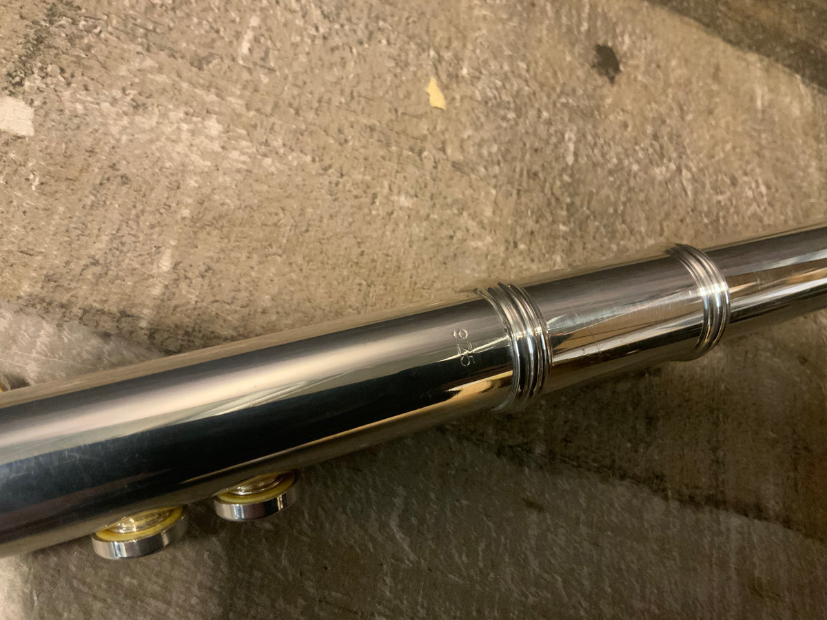 Gemeinhardt 33SB Open-Hole Professional Silver Flute (used, very good condition)
