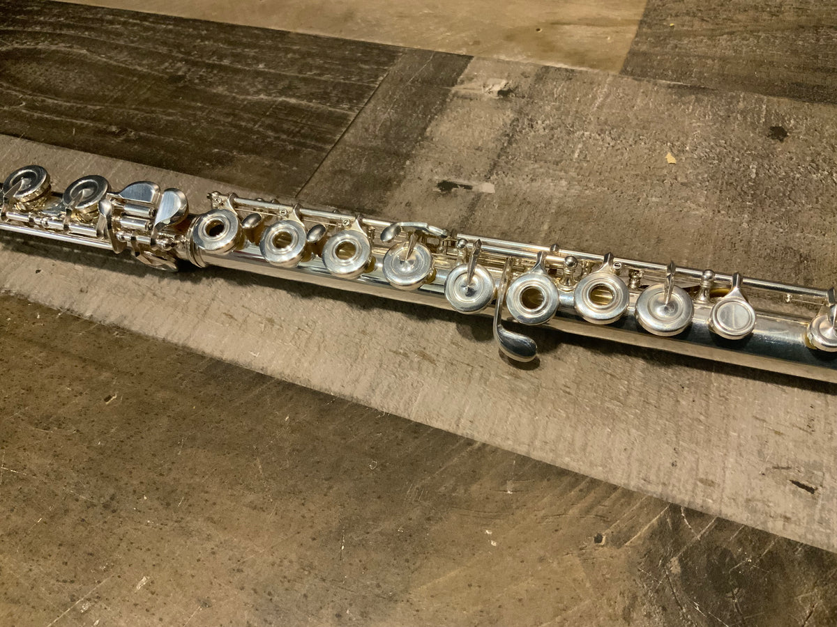 Gemeinhardt 33SB Open-Hole Professional Silver Flute (used, very good condition)
