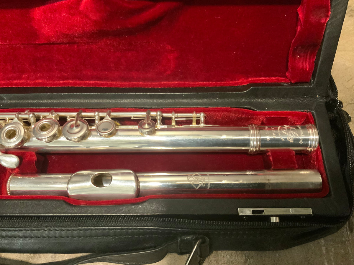 Gemeinhardt 33SB Open-Hole Professional Silver Flute (used, very good condition)
