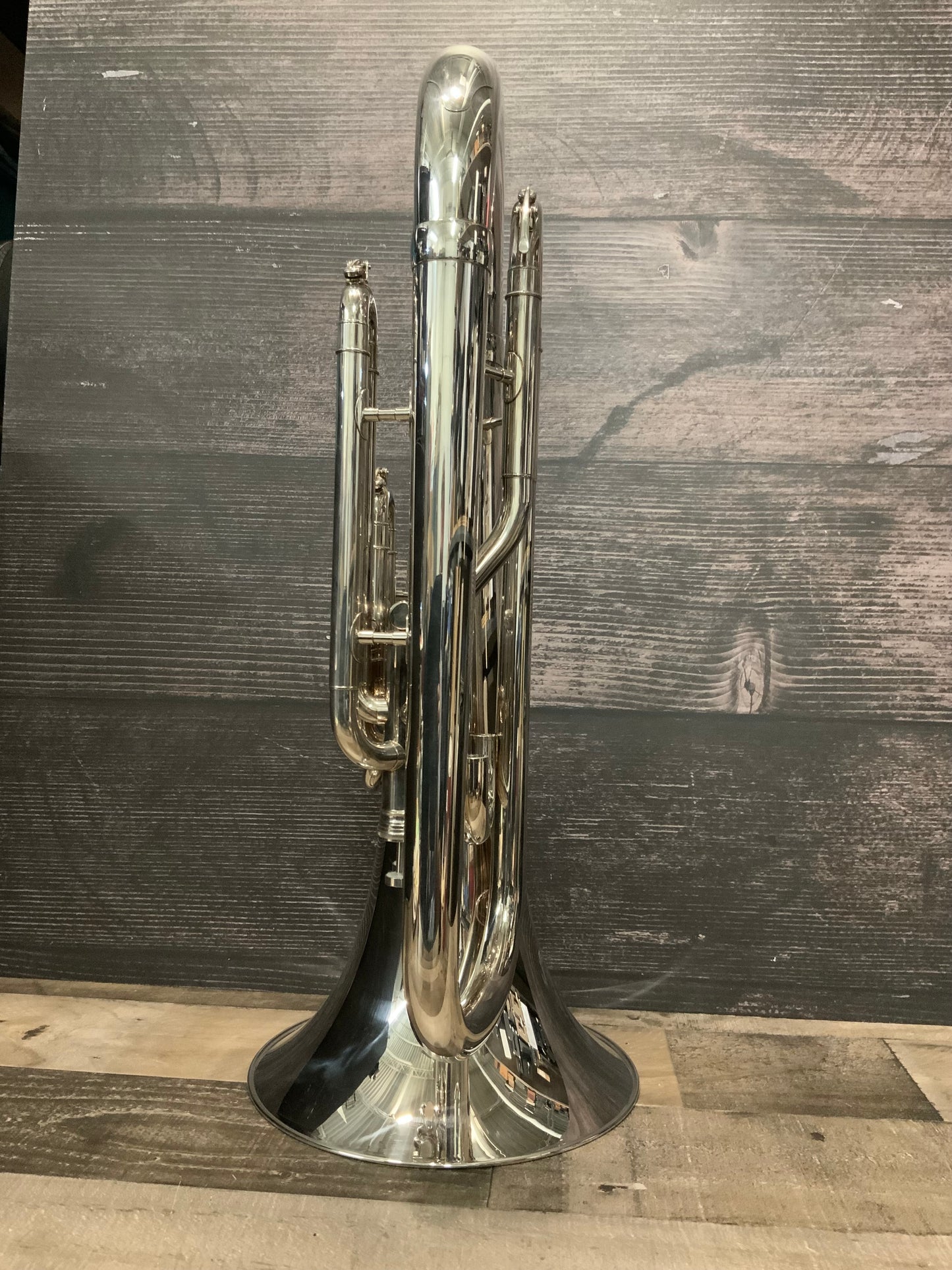 Besson BE162-2-0 Prodige 3-Valve Bb Euphonium - Silver Plated (used/B-stock demo - Excellent condition)