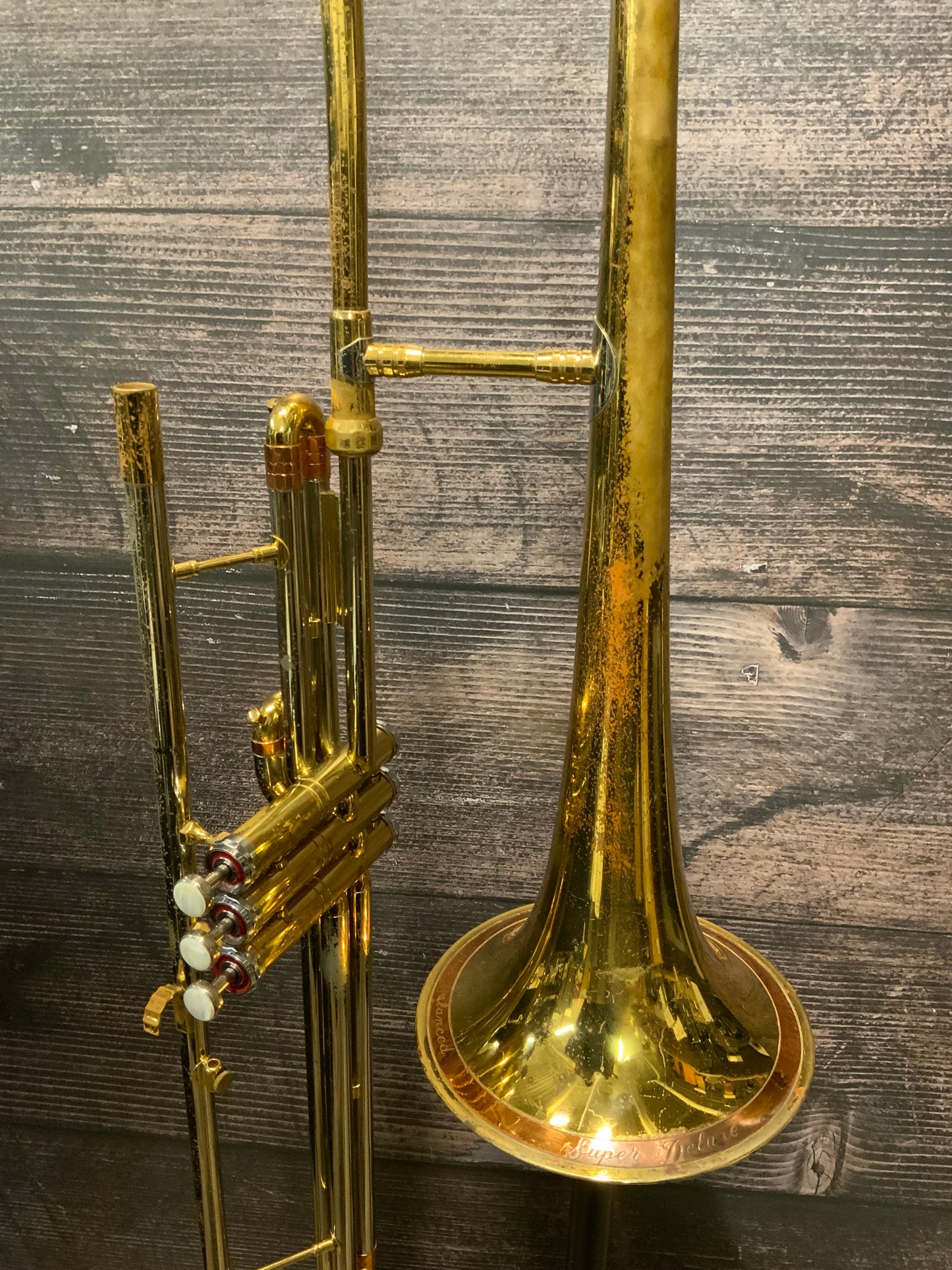 Getzen Super Deluxe Valve Trombone (vintage, good condition)