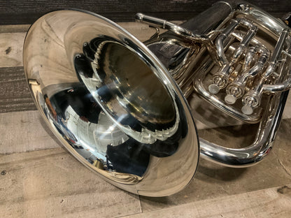 Besson BE162-2-0 Prodige 3-Valve Bb Euphonium - Silver Plated (used/B-stock demo - Excellent condition)