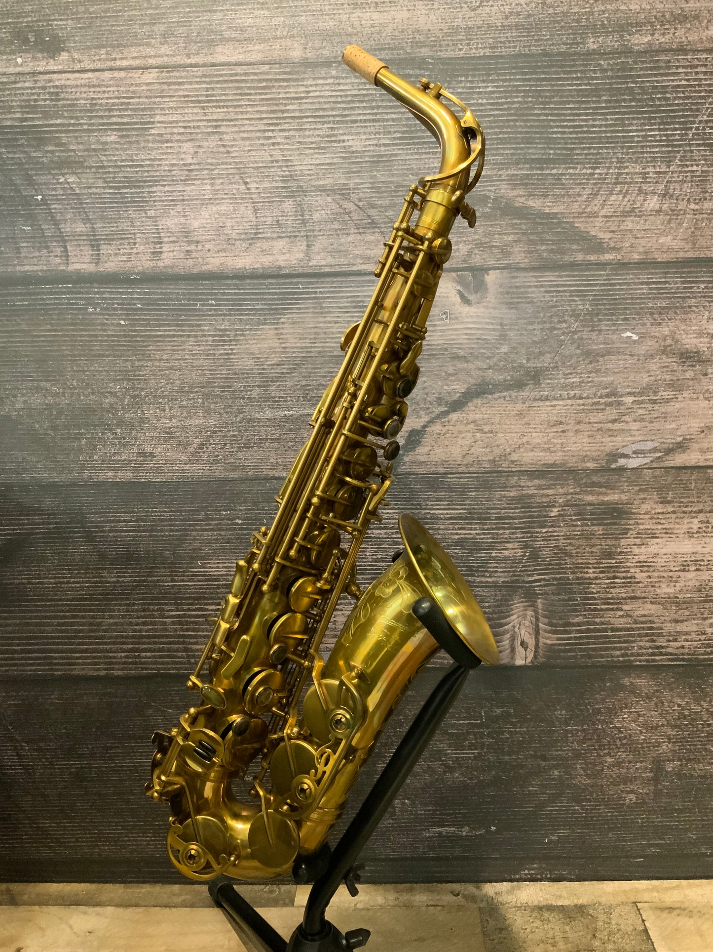 P. Mauriat System 76 Alto Saxophone SYSTEM-76AUL - Unlacquered Raw Brass