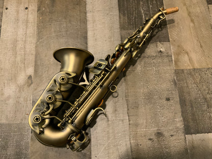 P. Mauriat System-76 Curved Soprano Saxophone SYSTEM-76SCDK - Dark Vintage Lacquer