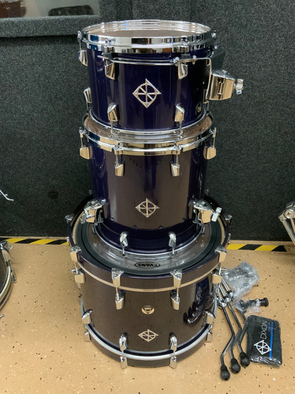 Dixon Artisan Maple 320 Drum Shell Kit PODAN320-04-FDS-CR - Future Dusk Sparkle
