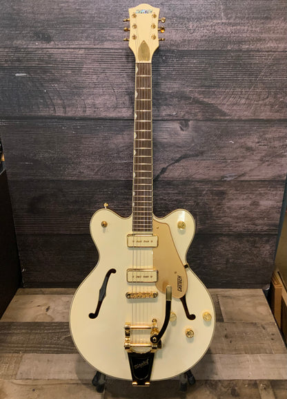 Gretsch Electromatic LTD Pristine Center Block Double-Cut Electric Guitar - White Gold (used, excellent condition)
