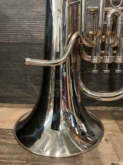 Besson BE162-2-0 Prodige 3-Valve Bb Euphonium - Silver Plated (used/B-stock demo - Excellent condition)