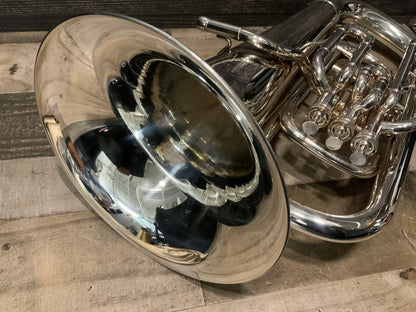 Besson BE162-2-0 Prodige 3-Valve Bb Euphonium - Silver Plated (used/B-stock demo - Excellent condition)