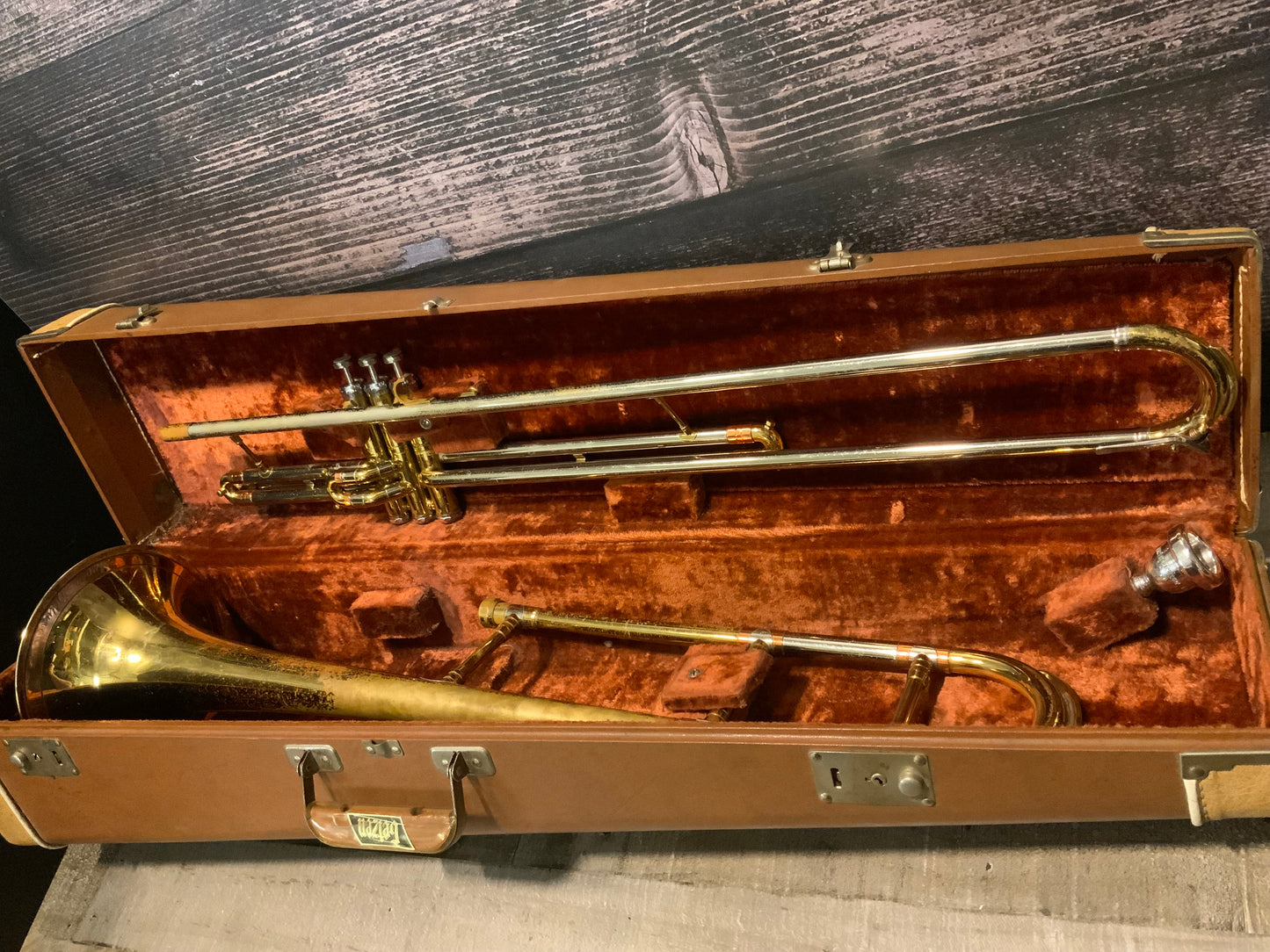 Getzen Super Deluxe Valve Trombone (vintage, good condition)