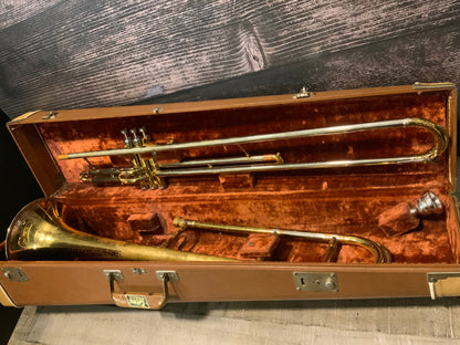 Getzen Super Deluxe Valve Trombone (vintage, good condition)