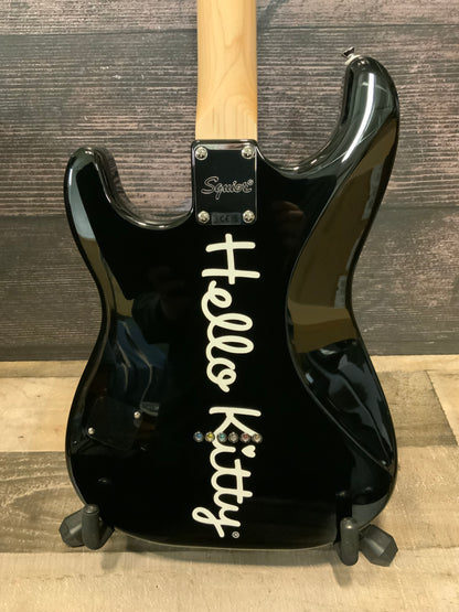 Squier Hello Kitty Stratocaster - Black Finish