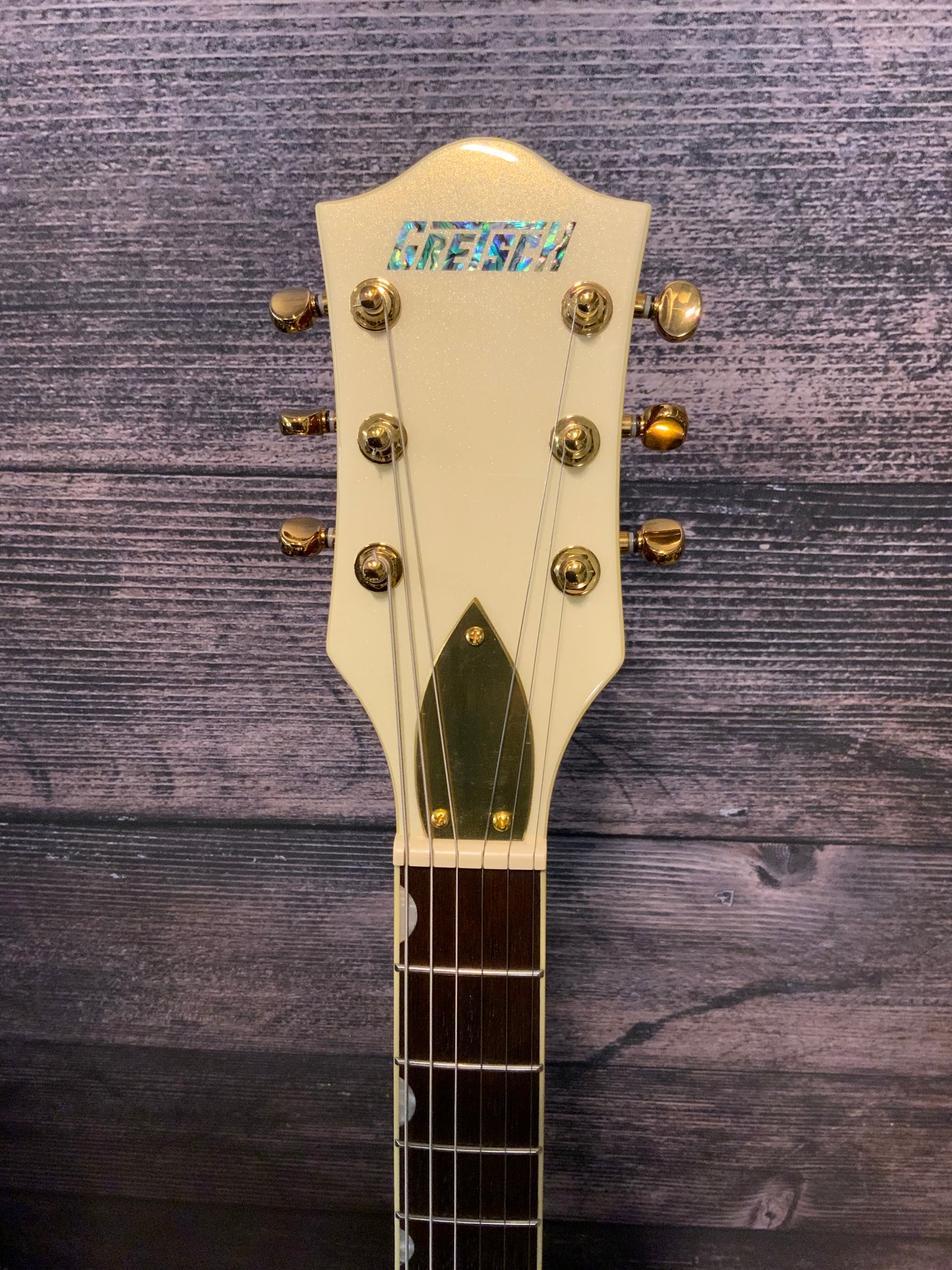 Gretsch Electromatic LTD Pristine Center Block Double-Cut Electric Guitar - White Gold (used, excellent condition)